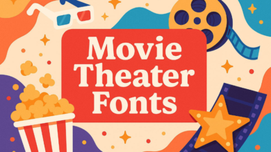 Movie Fonts Guide for Clear and Simple Design